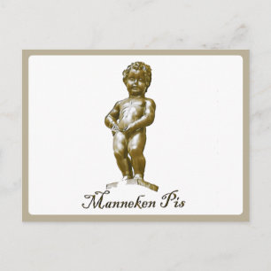 Manneken Pis - Belgien - Brüssel - Brüssel Postkarte