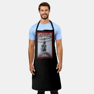 Mannekin Pis in Brussels Schürze