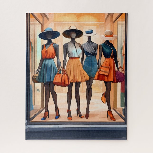 Mannequin Jigsaw Puzzle (Vertikal)