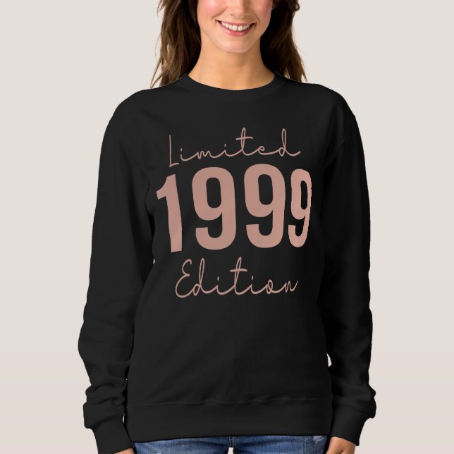 Männer 1999 Vintag Geboren 1999 Sweatshirt (Vorderseite)