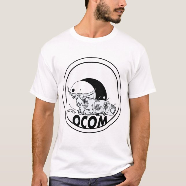 Männer-2020-Akupunktur-Ox-Shirt T-Shirt (Vorderseite)