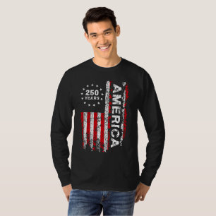 Männer 250 Jahre Amerika T-Shirt