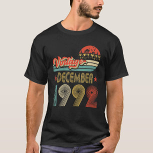 Männer 30. Geburtstag 30 Jahre alt Vintage Dezemb T-Shirt