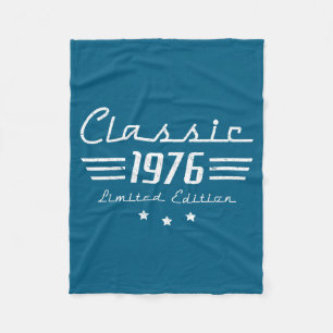 Männer 50 Alte Vintage-Klassiker Auto Fleecedecke