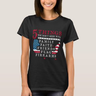 Männer 5 Dinge, die man nicht durcheinander bringt T-Shirt