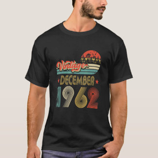Männer 60. Geburtstag 60 Jahre Vintag 1. Dezember T-Shirt