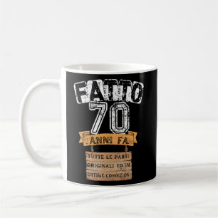 Männer 70 Jahre Geburtstag Lustig Vintage Opa Kaffeetasse