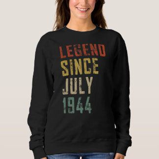 Männer 78 Jahre alte Legende seit Juli 1944 78. Ge Sweatshirt
