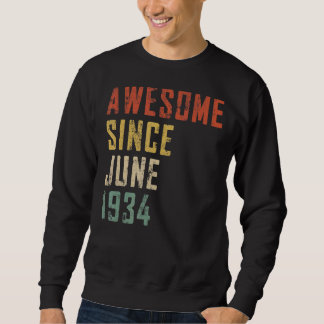 Männer 88 Jahre alt Phantastisch seit Juni 1934 88 Sweatshirt