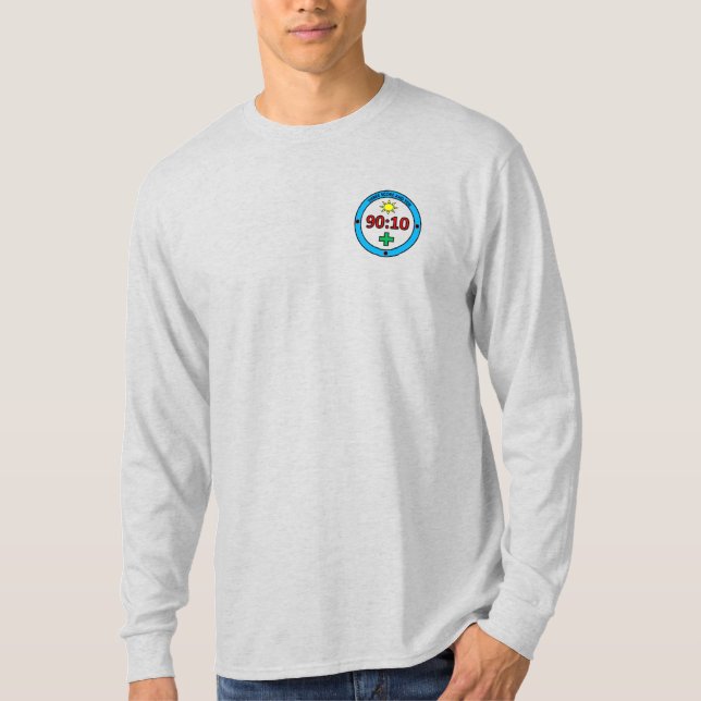 Männer 90:10 T - Shirt (Vorderseite)