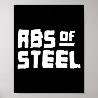 Männer abs von Steel Gym Fitness Workout Bodybuild