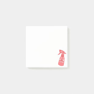 Männer-Abwehr-Sprayflasche Sassy Humor (Rot) Post-it Klebezettel