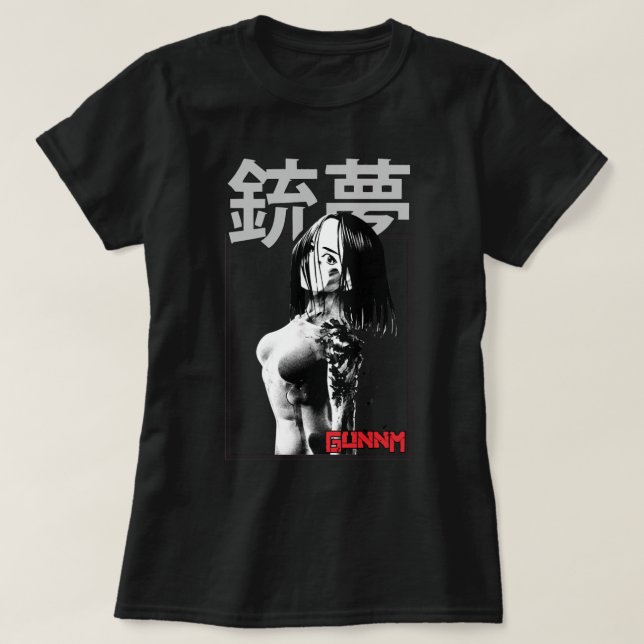 Männer Alita Battle Engel Phantastisch für Filmfan T-Shirt (Design vorne)