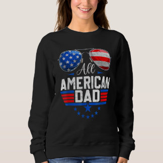 Männer alle amerikanischen Vater 4. Juli Outfits f Sweatshirt