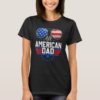 Männer alle amerikanischen Vater 4. Juli Outfits f T-Shirt