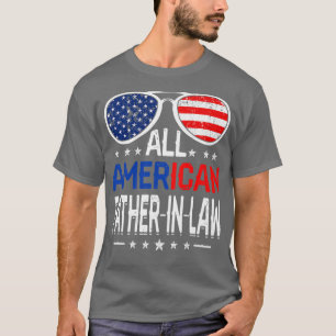 Männer aller amerikanische VaterIm Gesetz 4. Juli T-Shirt