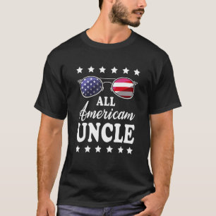 Männer aller amerikanischen Onkel 4. Juli Sonnenbr T-Shirt