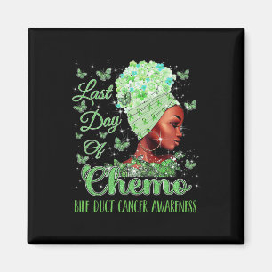 Männer am letzten Tag des Chemo Bile Duct Krebs Be Magnet