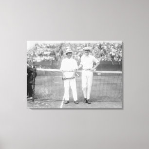 Männer am Tennis-Turnier am Washington DC Leinwanddruck