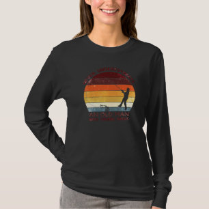 Männer-Angler-Opa-Fischer-Angler-Vater 4 T-Shirt