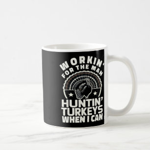 Männer Arbeit für Mann Funny Women's Mens Türkei J Kaffeetasse