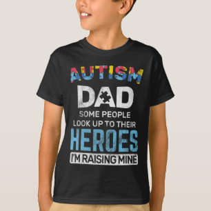 Männer Autismus Vater Autismus Bewusstsein Autismu T-Shirt