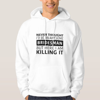 Männer Awesome Brautführer Hoodie