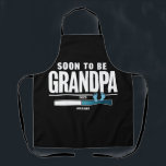 Männer bald Großvater EST 2025 neuer Großvater Schürze<br><div class="desc">Männer bald Großvater EST 2025 neuer Großvater</div>