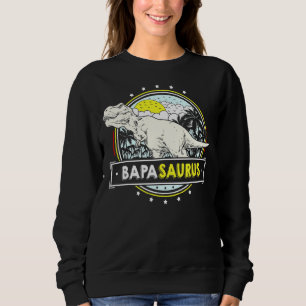 Männer Bapa von Enkelkindern Trex Bapasa Sweatshirt