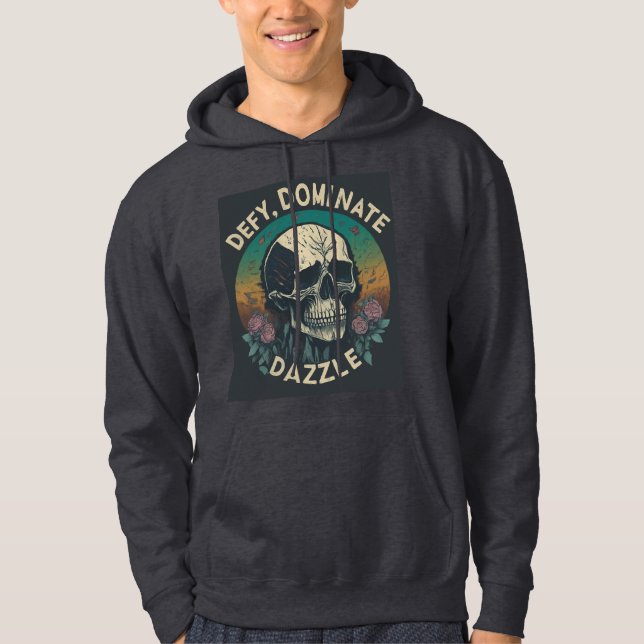 Männer Basic Kapuzen-Sweatshirt Hoodie (Vorderseite)