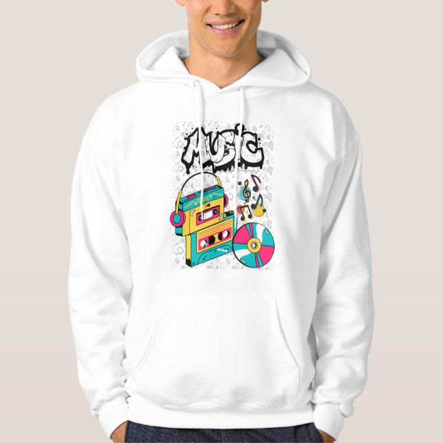 Männer Basic Kapuzen-Sweatshirt Hoodie (Vorderseite)