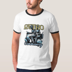 Männer Basic Ringer T-Shirt