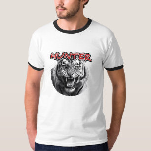 Männer Basic Ringer T-Shirt