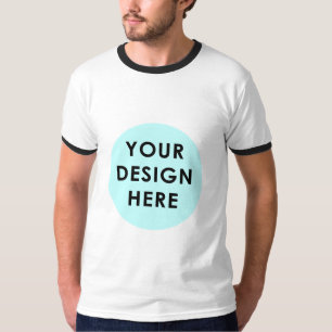 Männer Basic Ringer T-Shirt