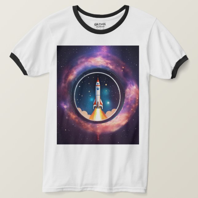 Männer Basic Ringer T-Shirt (Design vorne)