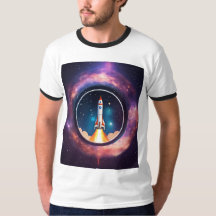 Männer Basic Ringer T-Shirt