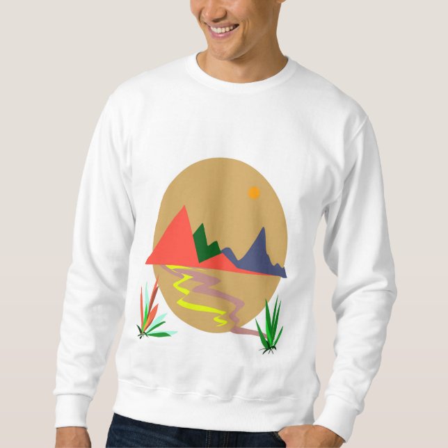 Männer Basic Sweatshirt (Vorderseite)