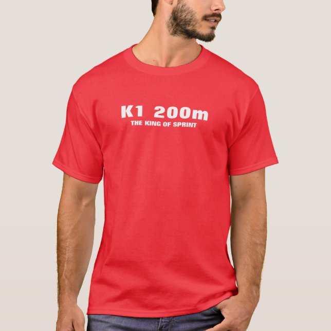 Männer Basic T-Shirt | 200 Meter (Vorderseite)