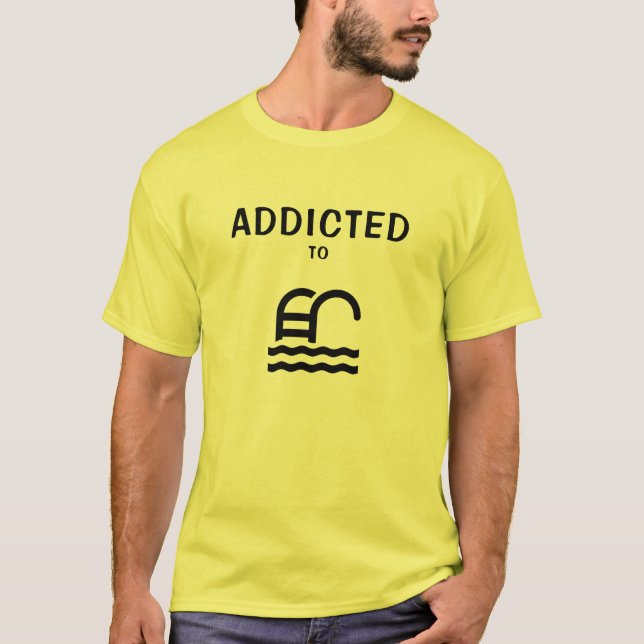 Männer Basic T-Shirt | Für das Schwimmen vorgesehe (Vorderseite)