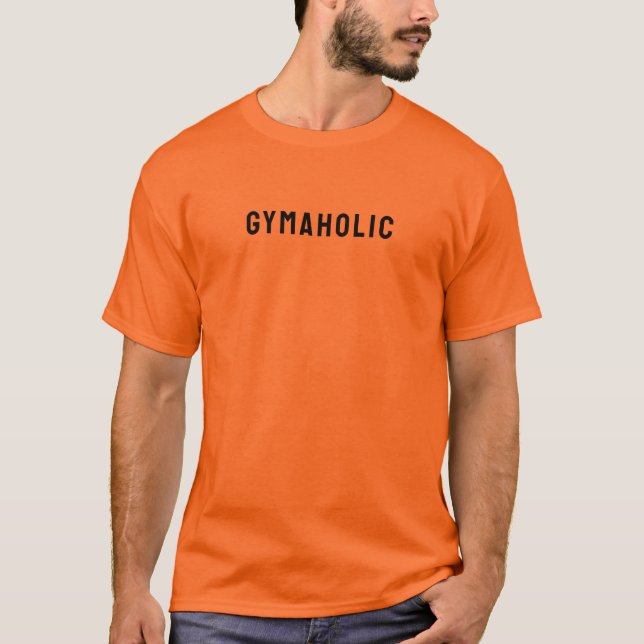 Männer Basic T-Shirt | Gymaalkohol (Vorderseite)
