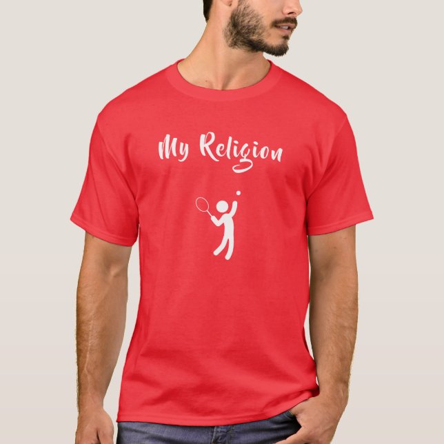 Männer Basic T-Shirt | Meine Religion (Vorderseite)