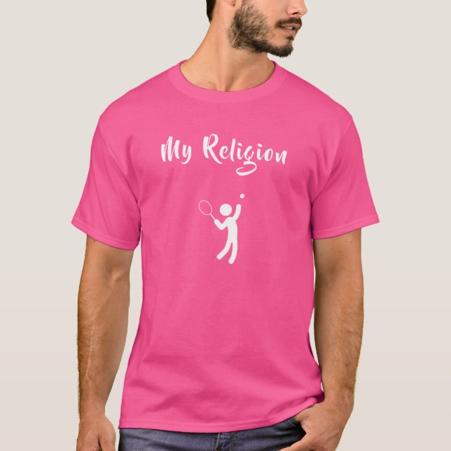 Männer Basic T-Shirt | Meine Religion (Vorderseite)