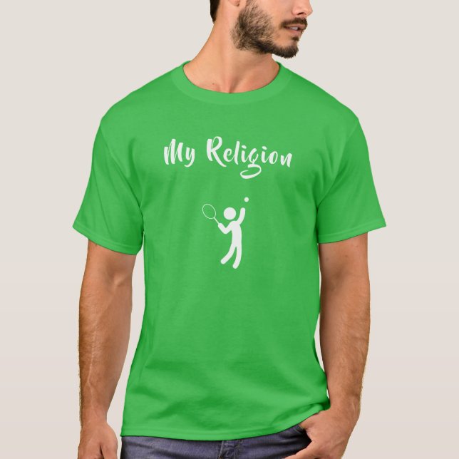 Männer Basic T-Shirt | Meine Religion (Vorderseite)
