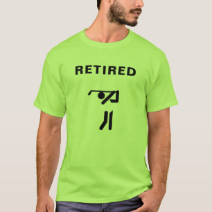 Männer Basic T-Shirt   Ruheständler