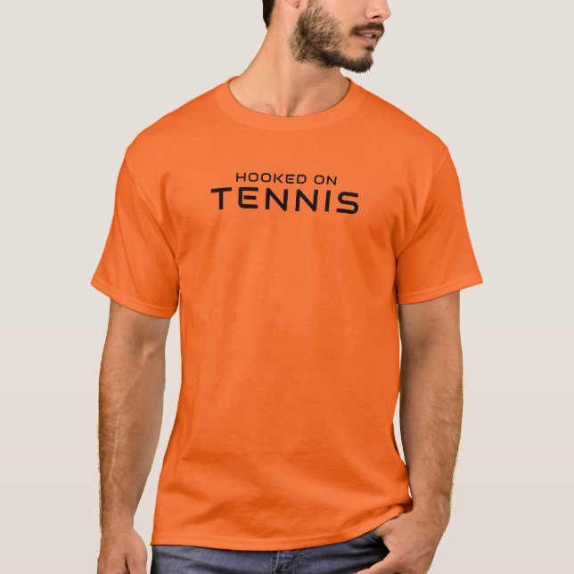 Männer Basic T-Shirt | Tennisschläger (Vorderseite)