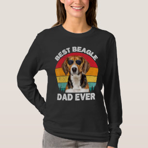 Männer Beagle Vater Vintager Niedlicher Beagle Bes T-Shirt