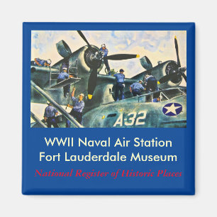 Männer bei der Arbeit Magnet