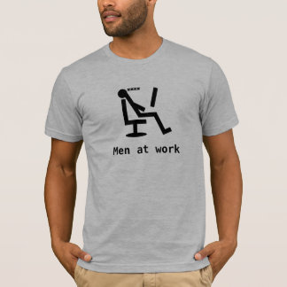 Männer bei der Arbeit T-Shirt