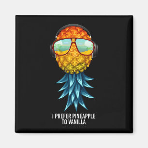 Männer bevorzugen Ananas gegenüber Vanille-Upside- Magnet