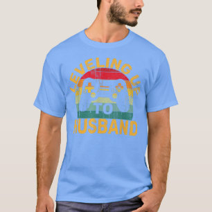 Männer bis zur husbändigen sonnigen Verlobung T-Shirt